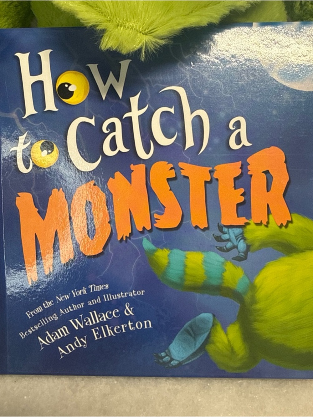 Kohl's Cares How To Catch A Monster Plush Stuffed Animal Stuffie And Book - Picture 3 of 6